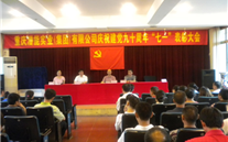 bet356体育集团庆祝建党九十周年“七一”表彰大会