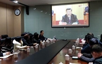 bet356体育集团党委组织观看“庆祝改革开放四十周年”大会盛况