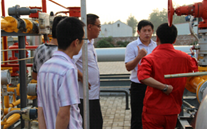 热烈：爻晌湎豣et356体育燃气有限公司圆满接通管道气