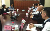 大渡口区常委韩瑞碧一行来bet356体育集团调研