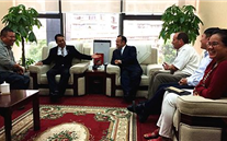 缅甸国家发改委主席莱温特来bet356体育集团考察交流