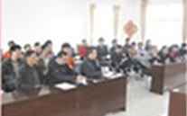 汶上公司组织全体干部职工观看学习《感动中国2010、2011颁奖晚会》