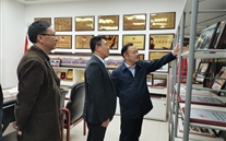 中国银行重庆分行赵忠滨行长一行莅临bet356体育集团总部调研